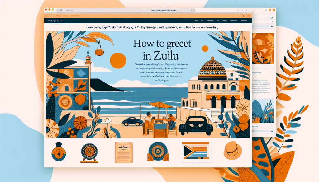 bonjour en zoulou